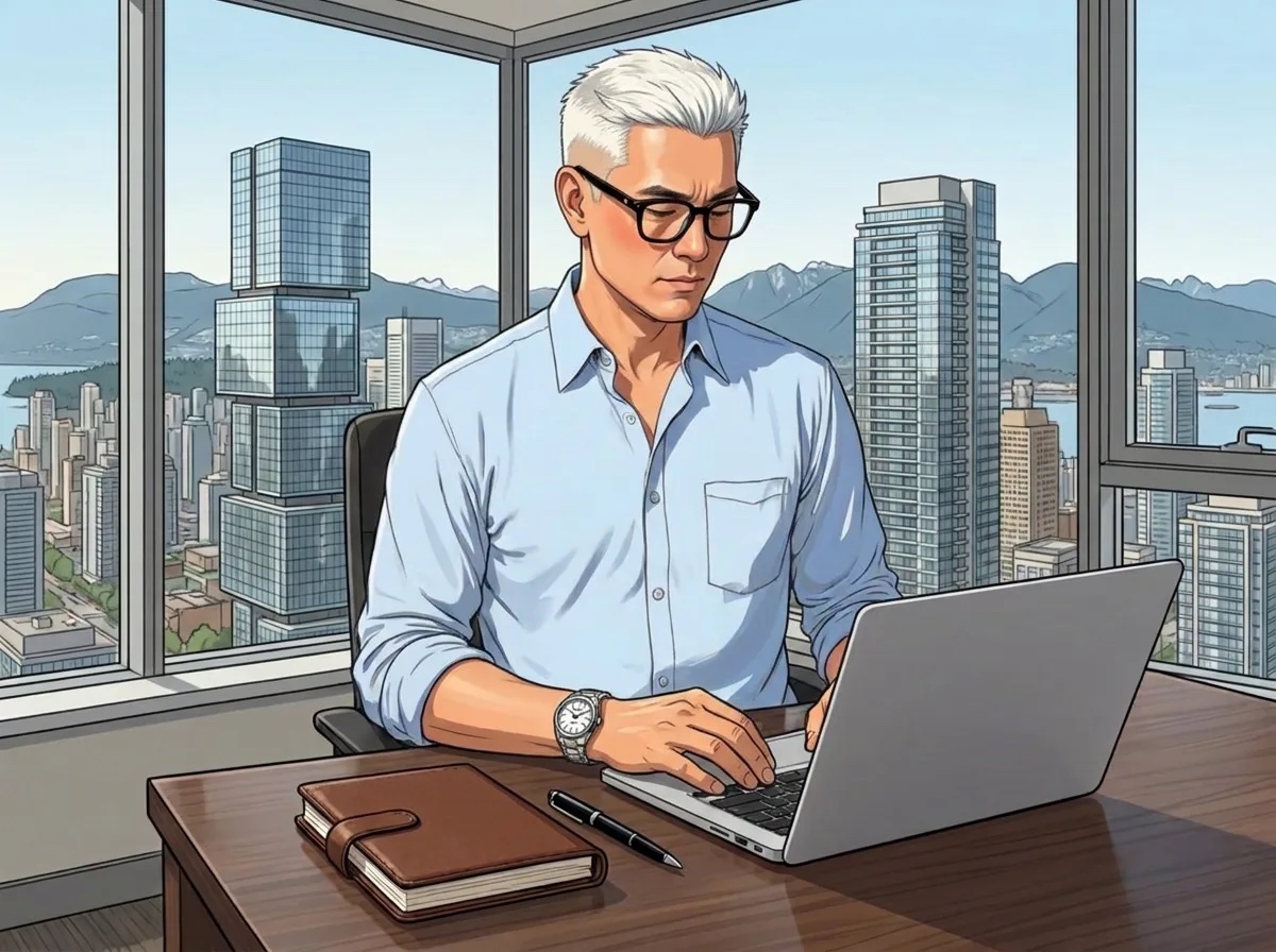 Illustration of Matt Gates